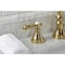 Kingston Brass KS2982BAL Heirloom Widespread Bathroom Faucet W/ Brass Pop-Up, Brass KS2982BAL - alternate 3